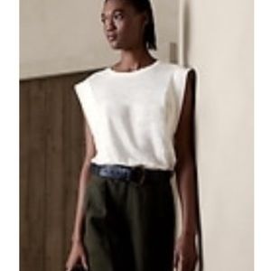 Banana Republic knitted tank top new with tags size XXL